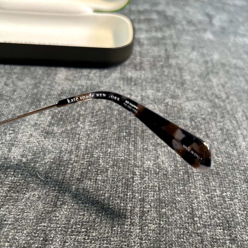 Kate Spade KS TEYA Eyeglasses 02T3 CRYSBEIGE Female Cat Eye frame - Picture 6 of 6